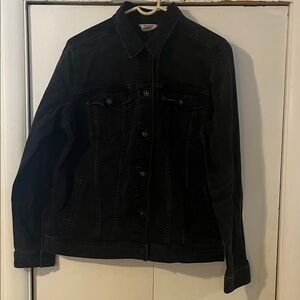 Duluth large, Washed out, Black Denim Jacket. Great condition..
